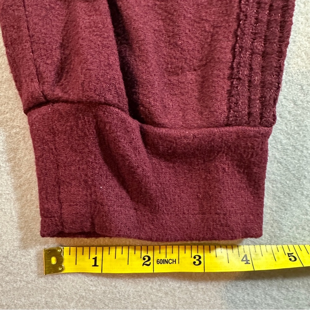 Saturday Sunday Anthropologie Maroon Lounge Pants Size Small Cozy Loungewear - Picture 4 of 10